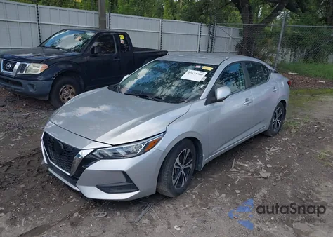 2021 Nissan Sentra Sv из США, поврежденный, VIN 3N1AB8CV9MY211829